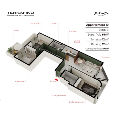 Appartement Ferme Bretonne 7