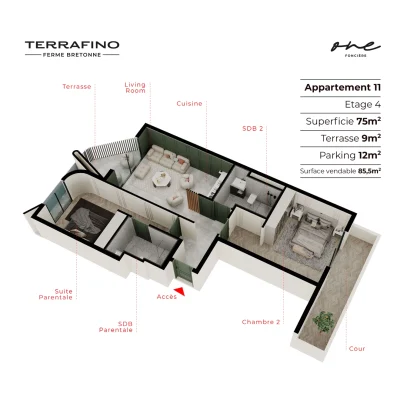 Appartement Ferme Bretonne 8