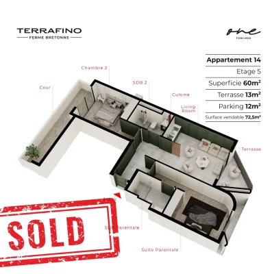 Appartement Ferme Bretonne 11