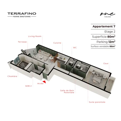 Appartement Ferme Bretonne 4