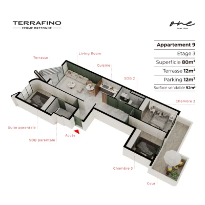 Appartement Ferme Bretonne 6